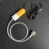 Small Aquarium Air Pump 1W Silent Energy Saving Oxygen Bubble Air Stone for Desktop Office Fish Tanks
