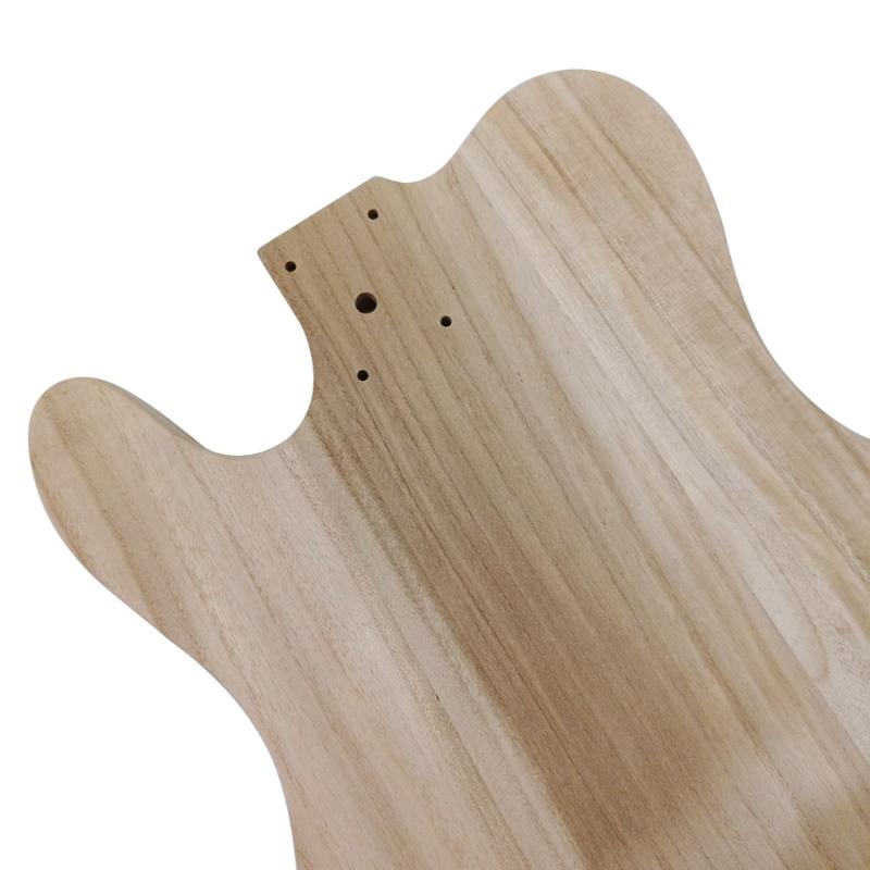 Необработанный корпус гитары, полированное дерево, для DIY, аксессуары для гитары T-style