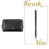 When Purchasing Black Leather Pouch / Receive Hera Sample Lip Liner Overblur Lip Pencil Vanilla Cuddle 0.4g, 1 Piece