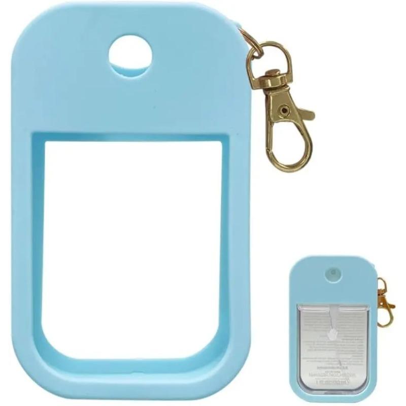 Улучшенный силиконовый чехол для защиты от падений, защитный чехол для флакона с парфюмом, защитная крышка для спрея с антисептиком для рук с брелоком для Touchland