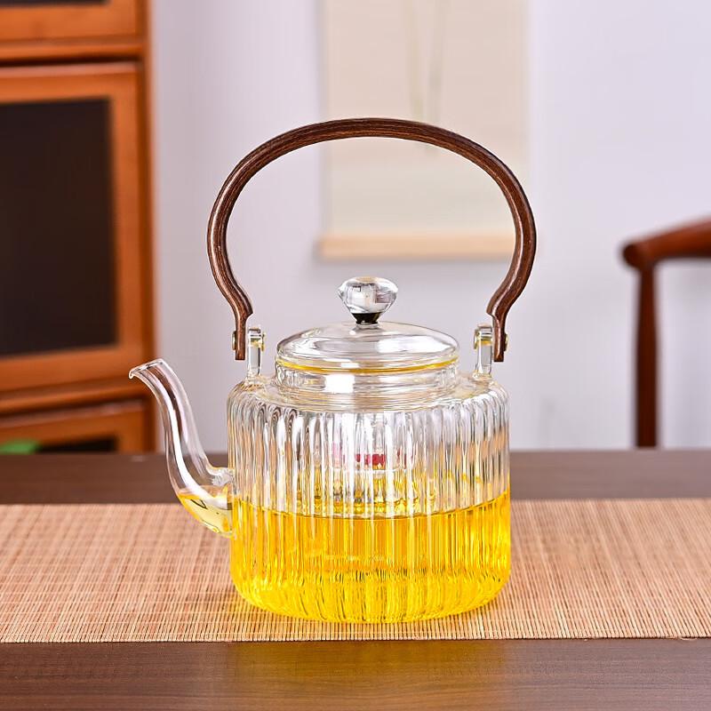Changqi New Chinese Style Glass Steaming & Brewing Teapot
