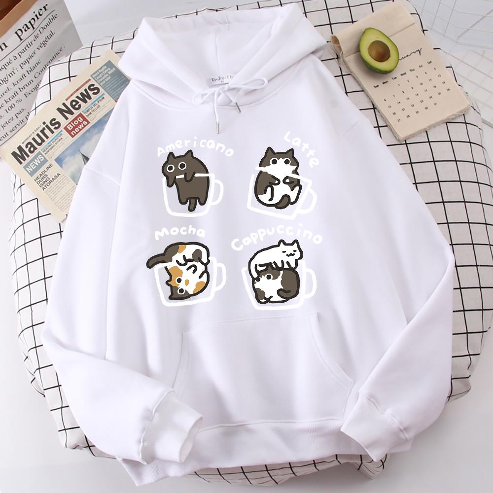 Printed Men's and Women's Hoodies Loose Pullovers Hoodies