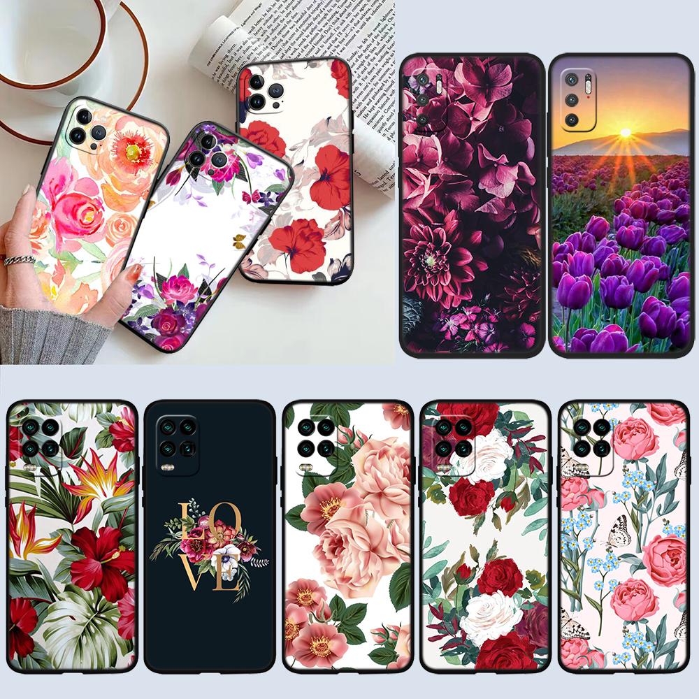 NH24 Цветы роза Розовый чехол для телефона для Samsung Galaxy S20 S21 S22 Ultra FE + Plus A21S A22 A24 A25 A26 A30 A30S A31