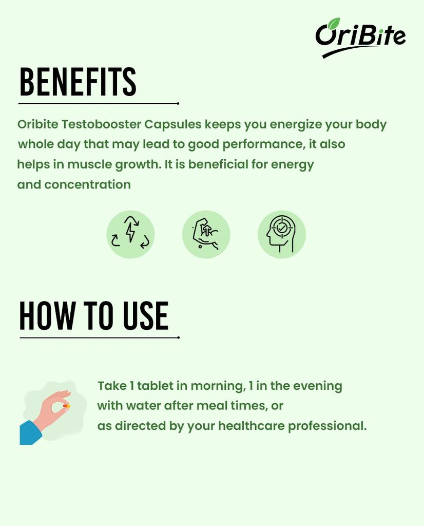 Testobooster 60 таблеток от Oribite