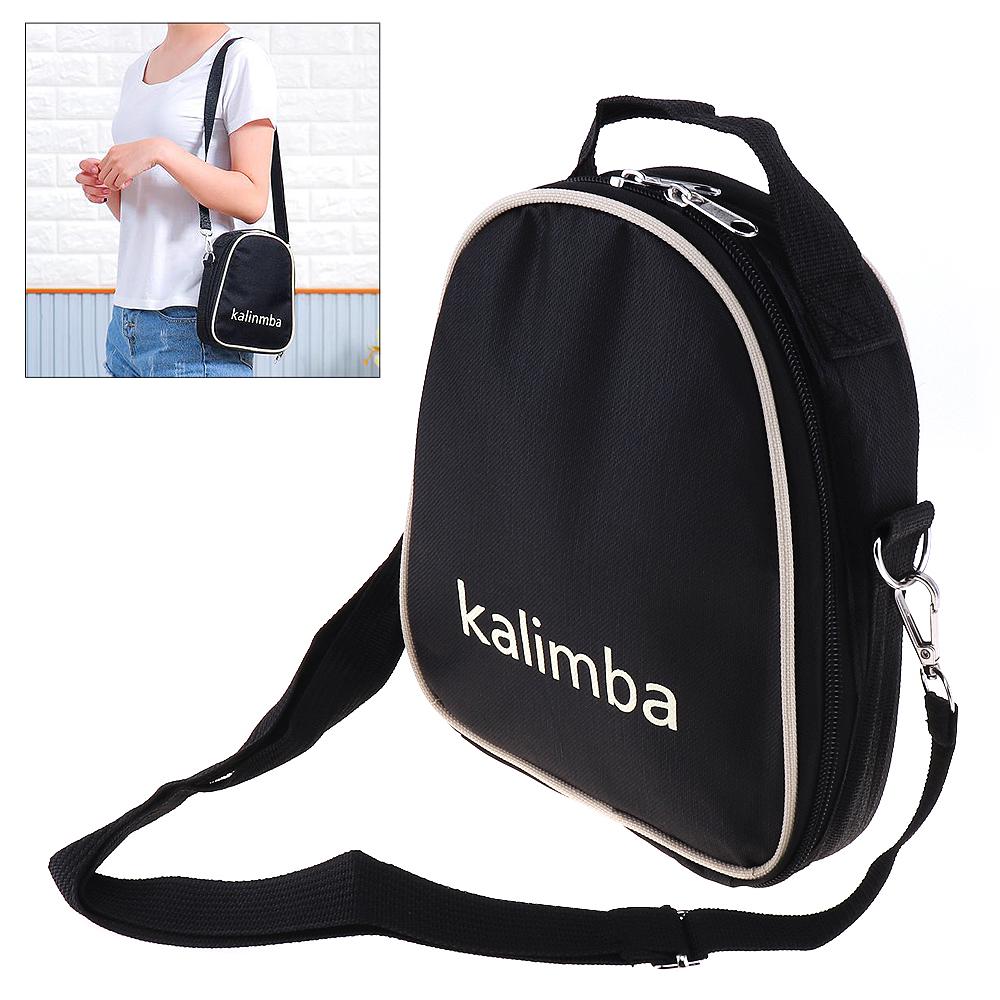 17 / 15 / 10 Key Portable Kalimba Storage Bag Thumb Piano Mbira Soft Case Oxford Cloth Shoulder Bag