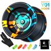 MAGICYOYO Y01 Professional Yoyo Alloy Unresponsive Yoyo 10 Ball Stainless KK Bearing Yoyo for