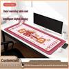 Large Odorless Cartoon Heating Desk Pad - Warm Office Mouse & Table Mat