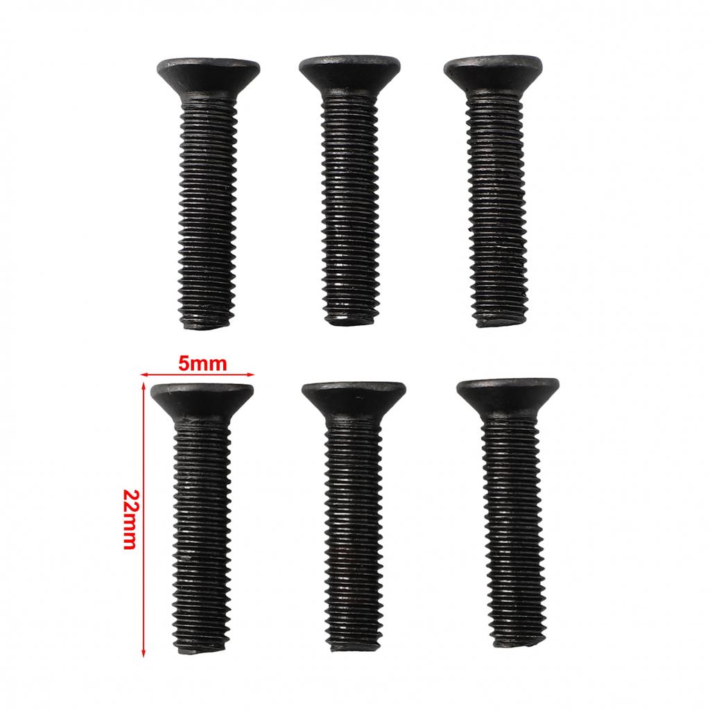 Hot Sale Woodworking Fixing Screw Tool 6pcs Accessories Black