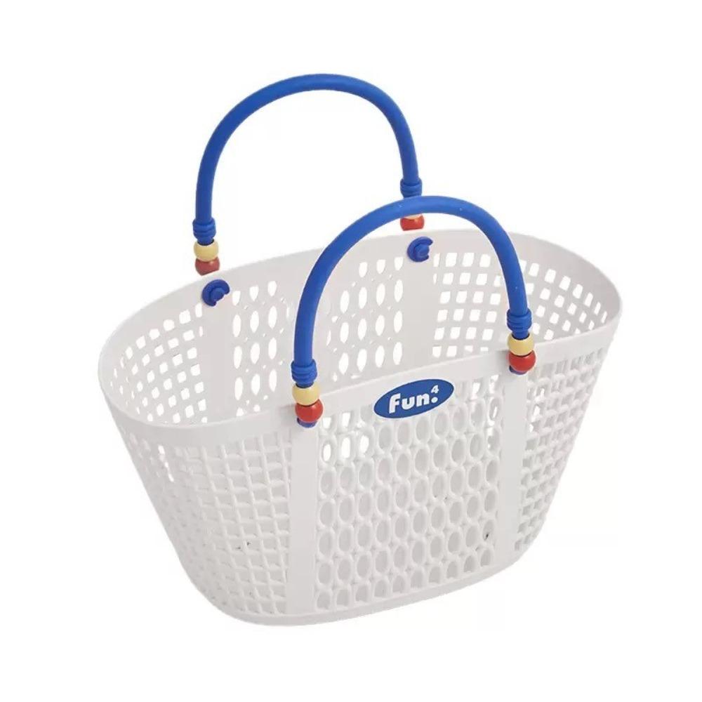 Plastic Bath Product Storage Basket Waterproof Fruit Storage Basket Vegetable Buying
