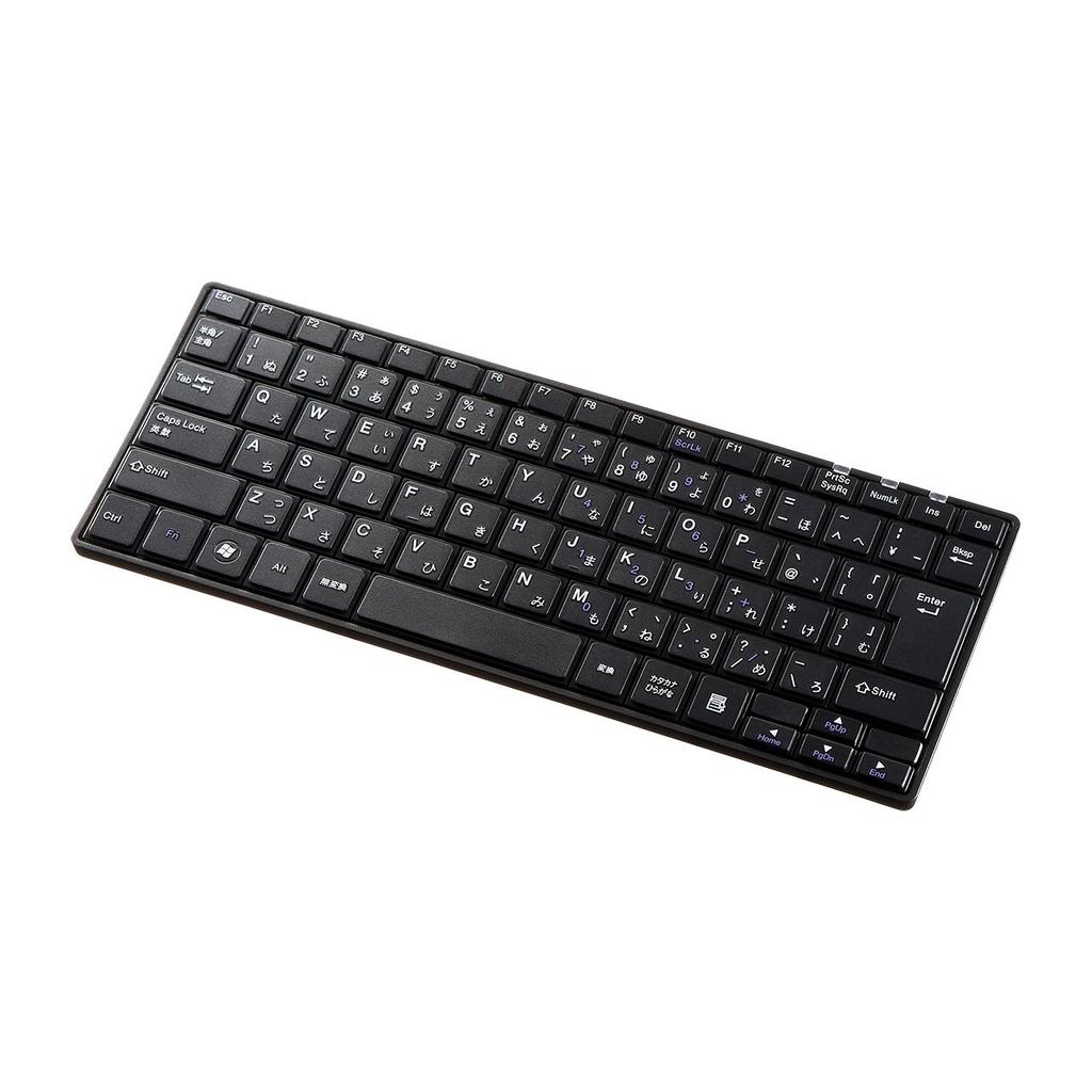 SANWA SUPPLY Wireless Slim Keyboard, Black, SKB-WL23BK