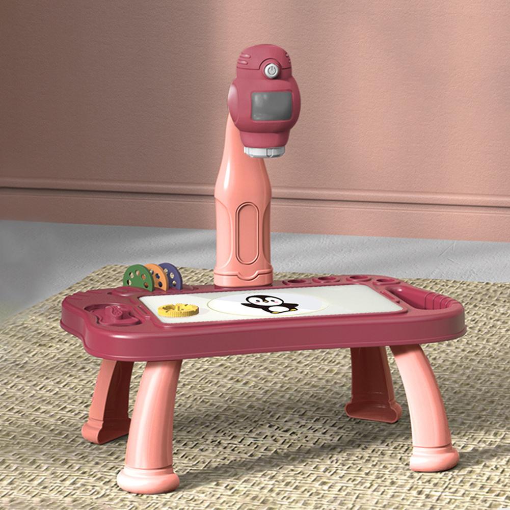 Светодиодный проектор, художественный стол для рисования, игрушка для детей, доска для рисования, обучение