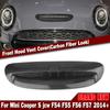 1 Set For Mini Cooper S JCW F54 F55 F56 F57 2014-UP ABS Gloss Black Front Engine Bonnets Hood Scoop Air Outlet Vent Cover Trim