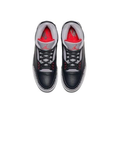 Nike Air 3 Ретро Черный Цементно-серый Белый Огненно-красный 3 AJ3 854262-001
