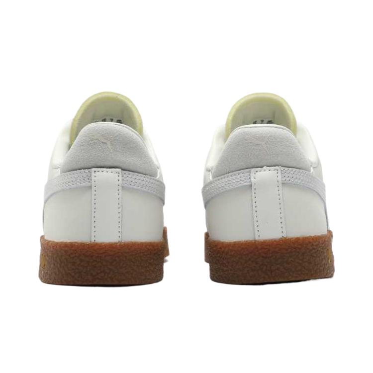 Puma Удобные Универсальные Тонкая подошва Прочные Легкие Низкие Кеды Унисекс Белые 401515-08