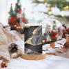 Flameless Candles Battery Operated Black Gold Marble Flickering LED Pillar Candles with Remote Control Colour Changing Warm Light Candles for Wedding