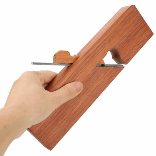 Rosewood Chamfer Planer with Groove, Ideal for Carpentry, Furniture, DIY Cable and Line Work, Cutting Tool for Beginners, 245*63*24mm