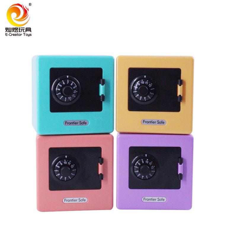Мультфильм Банкомат Мини-сейф Копилка Депозит Банк Код Банк бытовые украшения Банкнотная касса Сбережения наличных Хранение Рождественский подарок