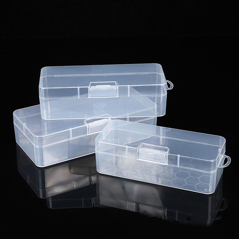 1 шт., чехол для ручек для ногтей, коробка из полипропилена, прозрачная коробка для кистей для ногтей, канцелярские принадлежности, школьный пенал, принадлежности для хранения карандашей