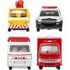 Takara Tomy Tomica Emergency Vehicle Set 5 Mini Cars Toy for Boys Age 3 and Up Safety Certified ST Mark
