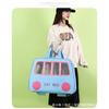 Portable Large-capacity Portable Trolley Case With Two Cat Bags