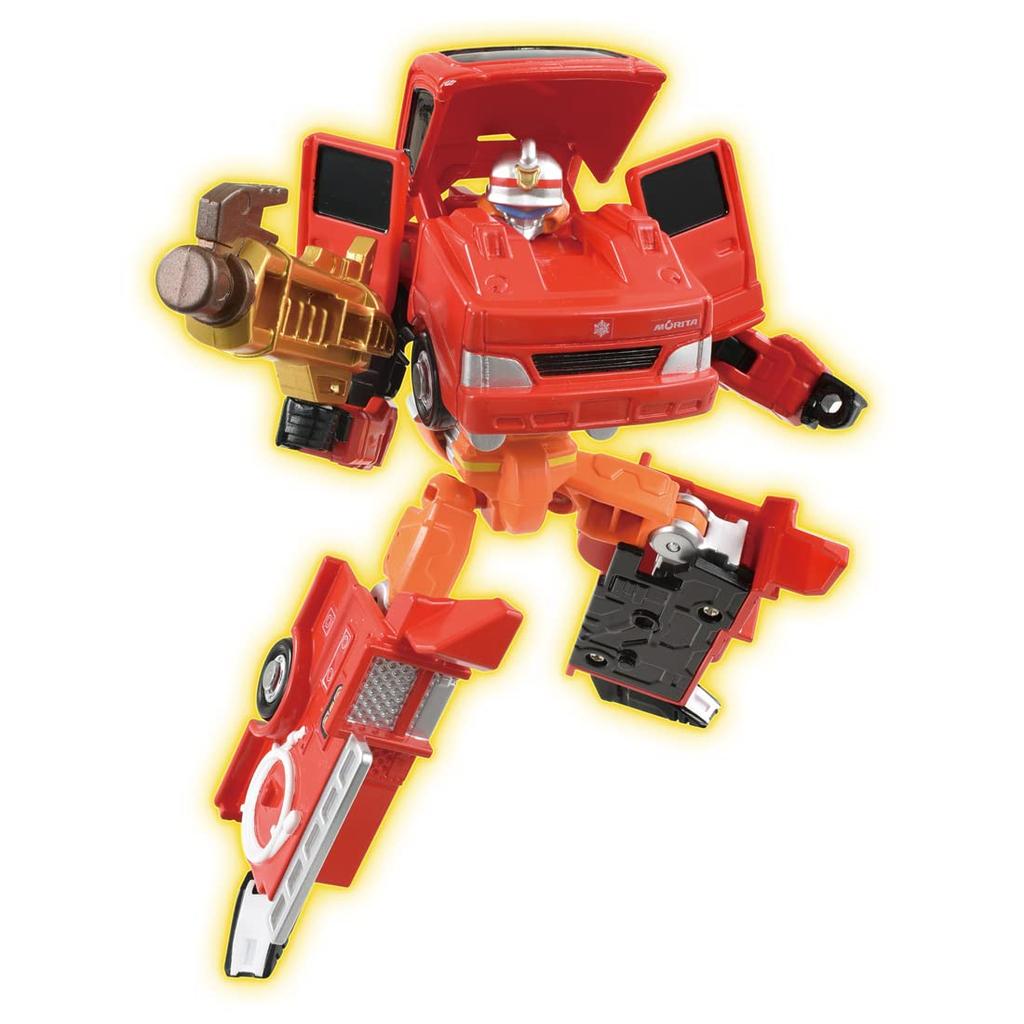 TAKARA TOMY Job Labor Police Fire and Emergency DX Mini Car Toy Унисекс 3 года и старше Стандарты безопасности игрушек Пройдены Сертификация ST Mark TOMICA