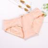 Student Simple Solid Color Mid Low Bow Breathable Underpants Cotton Underwear Briefs