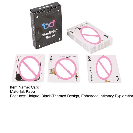 Adult Card Game for Couples Couples Poker Game Playing Position Challenges Adult Party Game for Relationship Enhancement