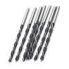 10Pcs High Carbon Steel Woodworking Twist Drill Bit Wood Drills with Center Point 3mm Diameter For Woodworking