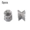 5pcs 10Pcs 20Pcs Large Hole Beads 18K Gold Plated Spacer Beads Jewelry Making Bead Separators Beads for Bracelet DIY Accessories