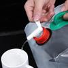 Уличный складной контейнер для воды, портативный переносчик воды, складная канистра для хранения воды для кемпинга на открытом воздухе, пеших прогулок