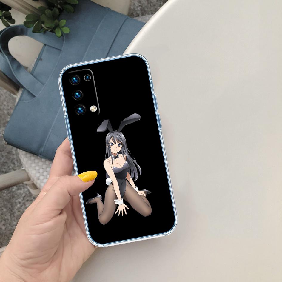 PP12 Милая Девочка с Кроликом Аниме Чехол для Телефона для Motorola Moto Edge 20 30 40 50 S30 Fusion Ultra Pro Neo Lite + G200 G23