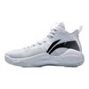 Li Ning Combat Hi Баскетбольные кроссовки Мужские Средняя высота Белый/Черный ABAR059-6