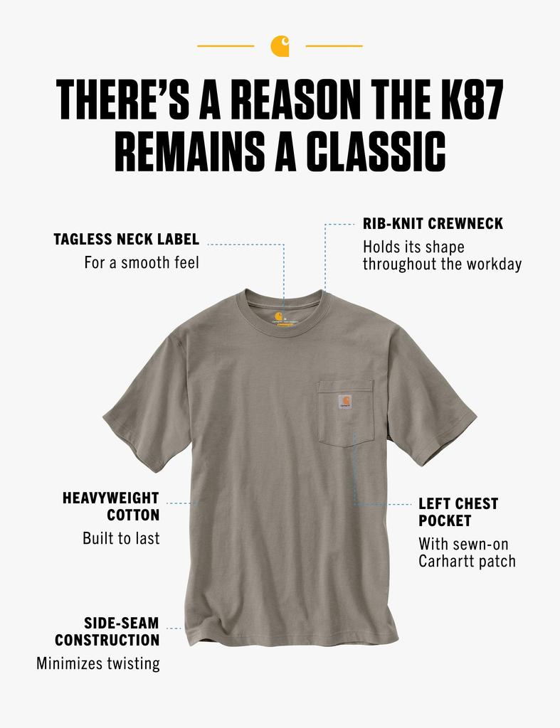 Carhartt Carhartt Workwear Pocket Short Sleeve Tshirt