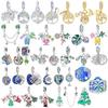 Серебряные Шармы Дерево Жизни Вечная Любовь Бусины Подвески Подходят для Браслетов Ожерелий DIY Ювелирные Изделия Подарки на День Рождения