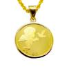 Монета Елизавета из чистого золота K24 Tuvalu Angel QUEEN 2022 Last Portrait Reversible Coin Jewelry 1/25oz ELIZABETH