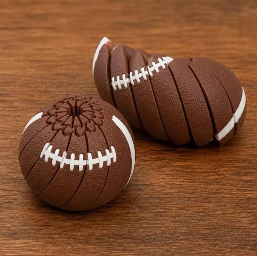3D‑Printed Baseball Fidget Ball Toy, Interactive Brain Game Stress Relief Hand Toy