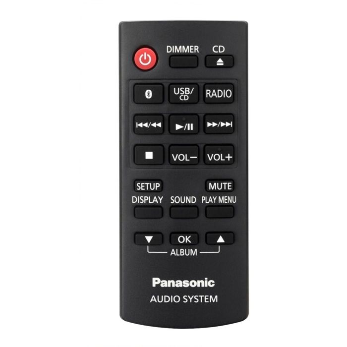 Микросистема Hi-Fi - Panasonic - SC-PM702EG-K - 80 Вт - Bluetooth - DAB+/FM - USB