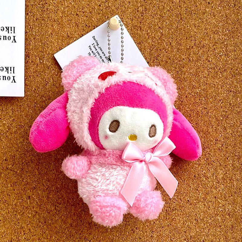 Очаровательный кулон-брелок Kuromi от Sanrio, мягкая игрушка для детских подарков