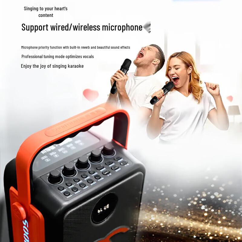 Songchuan SC-007 Portable Outdoor Karaoke Bluetooth Speaker