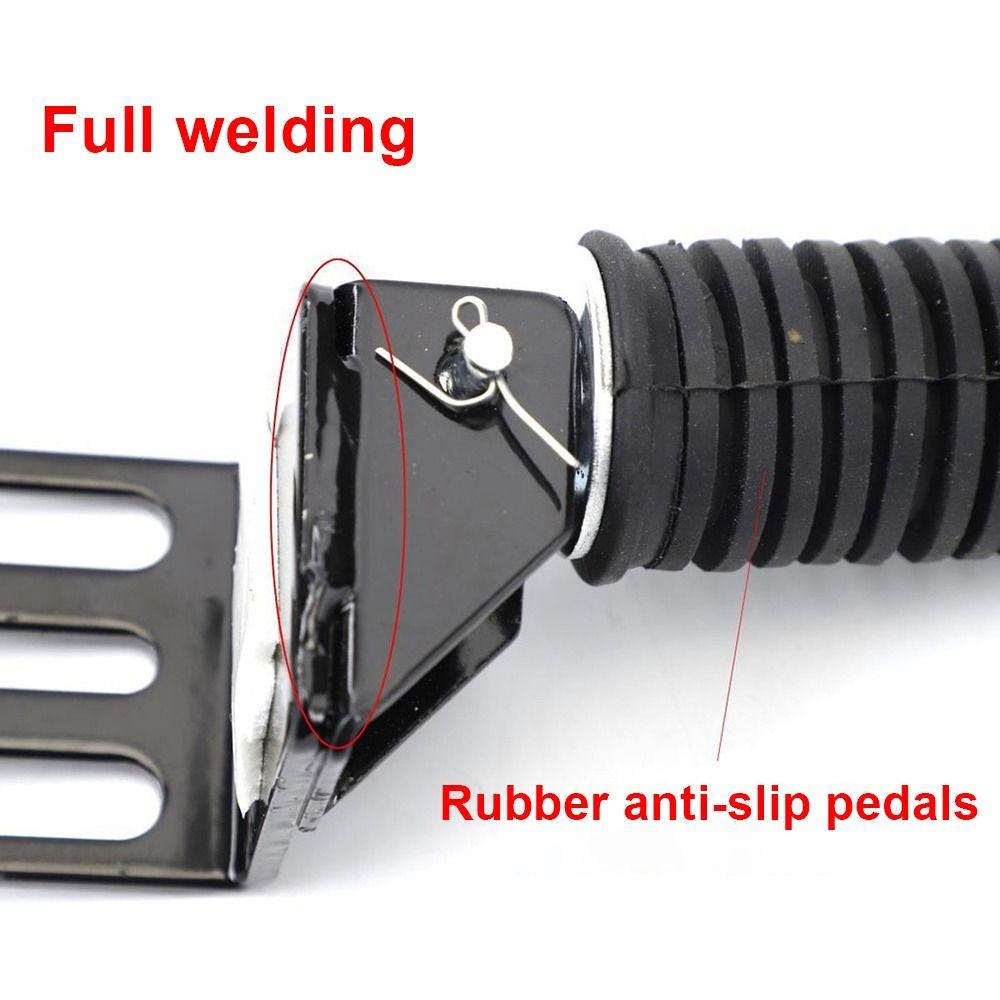 1Pair Foldable Front Footrests Metal Footpeg Durable Motorcycle Pedals For Electric Vehicles