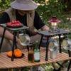 Picnic Folding Table Portable Outdoor Stool Aluminum Alloy Pony Stool Coffee Tables Mini Chair Tactical Desk For Camping Fishing