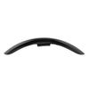 Kijima FRP Flat Fender, Front, Black Gel Coat Finish, 206-956