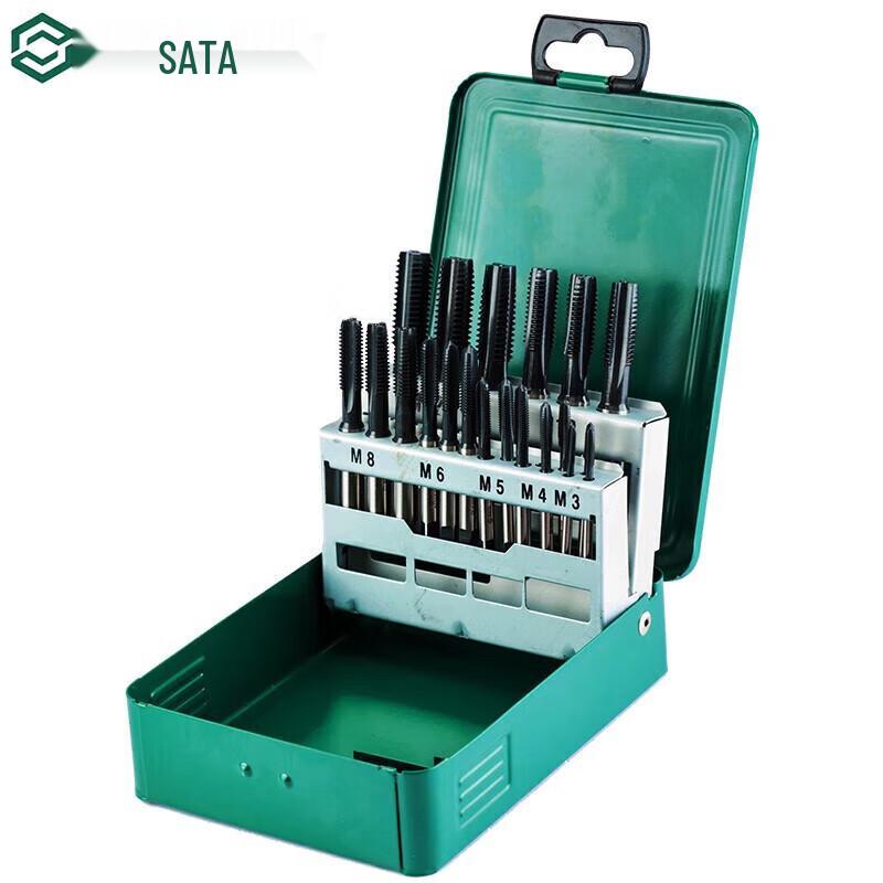 Набор метчиков SATA 50453 HSS с крупной резьбой