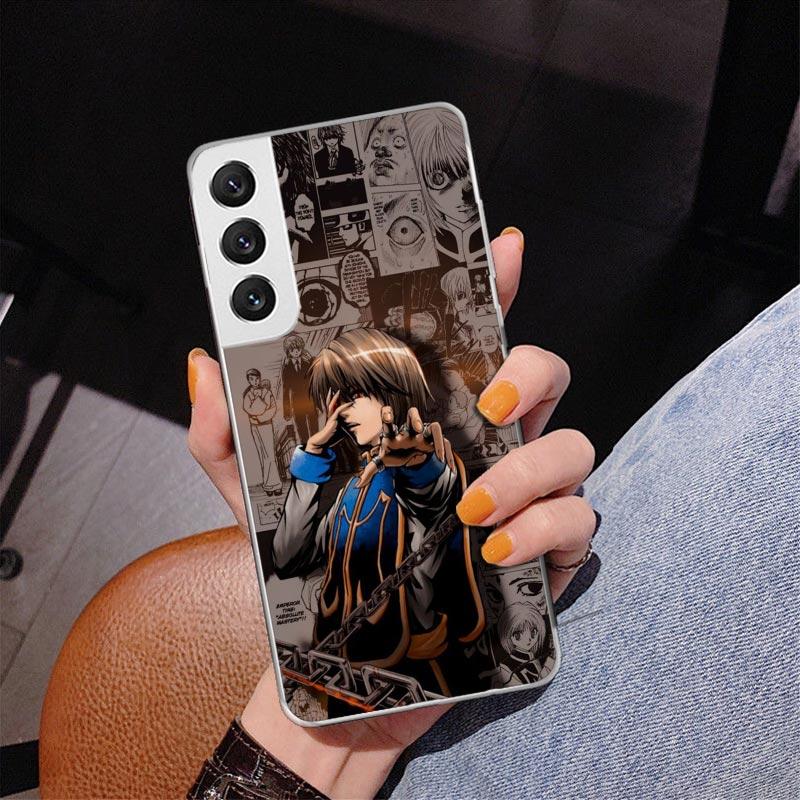 Чехол для телефона Hunter X Kurapika для Samsung Galaxy S24 S25 Edge S26 Ultra S23 S22 S21 Plus S20 FE + Персонализированная печать Чехол Galaxy