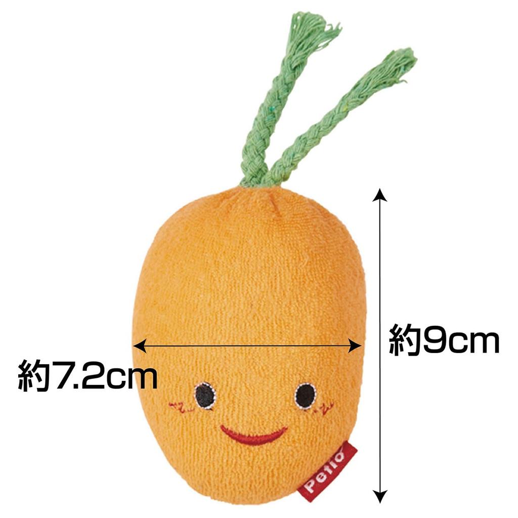 Petio Dog Toy First Errand Carrot