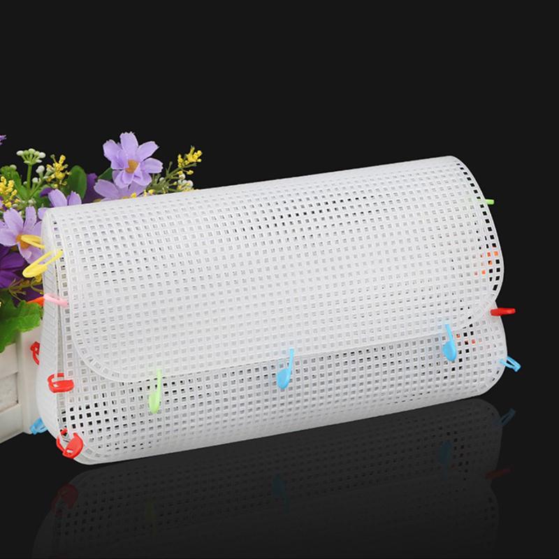 Вспомогательная пластиковая сетка для вязания и плетения, синель, золотой бархат, сумка «сделай сам»