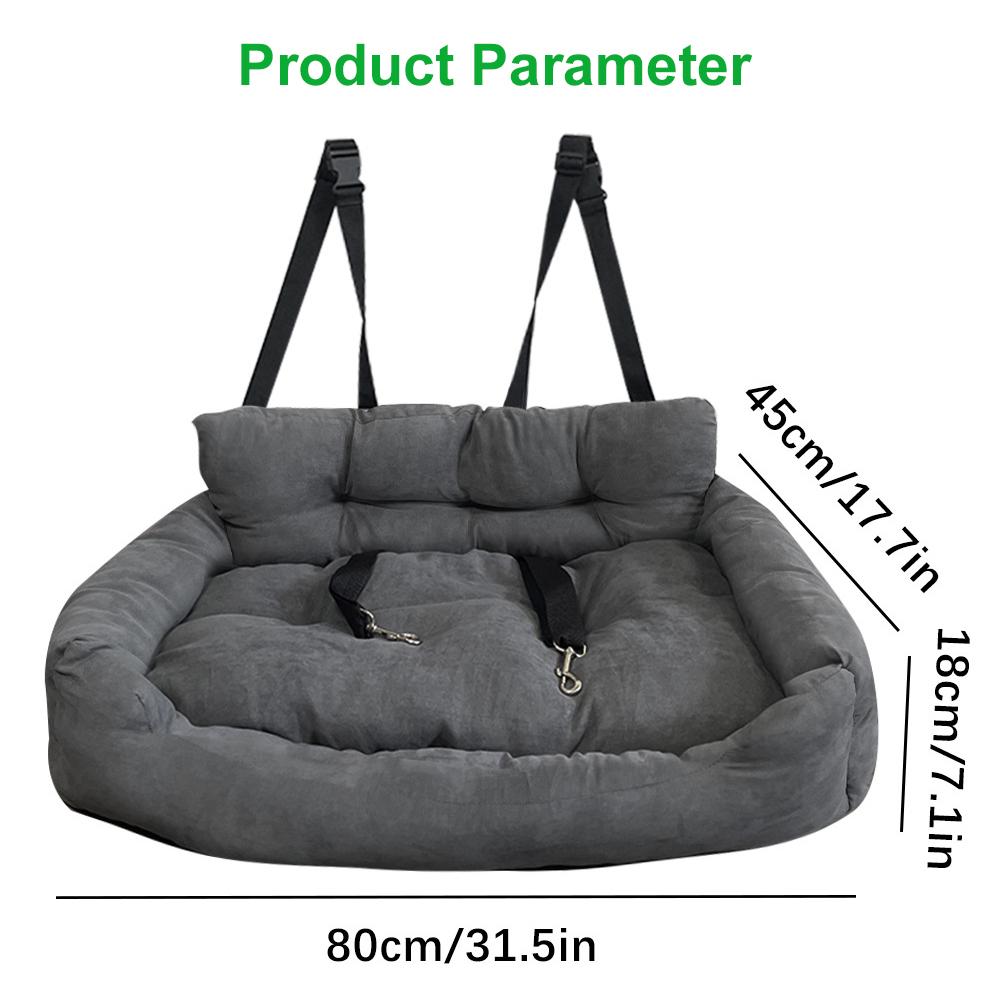 Автокресло для собак с ремнем безопасности, автомобильные сиденья-бустеры для маленьких/средних собак и кошек, универсальные