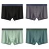 Дышащие мужские боксеры, хлопковые мужские мужские нижнее белье, боксеры, мужские трусы, однотонные трусы, шорты