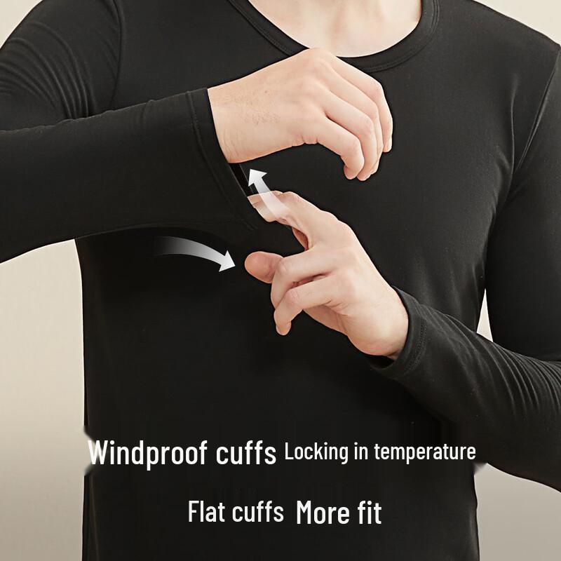 MIIOW Мужской легкий термокомплект 7A с антибактериальным эффектом