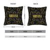 Наволочка Nirvana Face Band   Милая наволочка для офиса, автомобиля, домашнего декора Наволочки